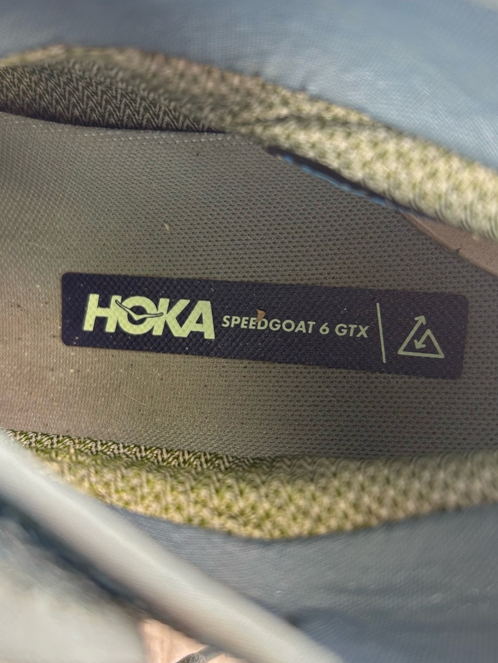 Hoka One One SpeedGoat 6 Mid Gore-Tex Trail Running Sneaker Shoe Womens Size 7.5 - Picture 10 of 11